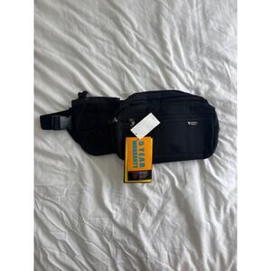 NWT vintage Western Pack Fanny Pack Belt Bag with Cup Holder